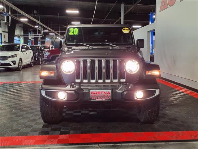 used 2020 Jeep Wrangler Unlimited car, priced at $29,988