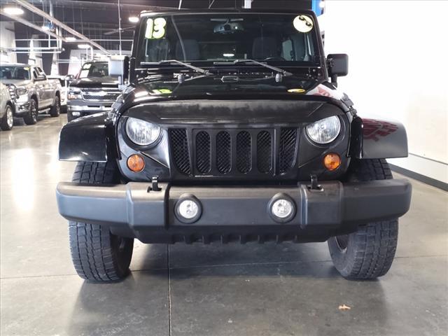 used 2013 Jeep Wrangler Unlimited car, priced at $16,988