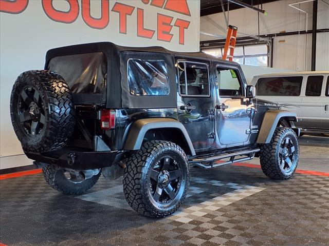 used 2012 Jeep Wrangler Unlimited car, priced at $15,988