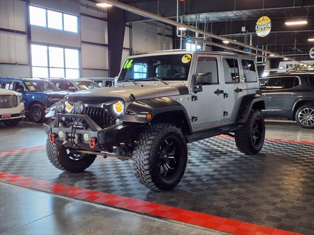 used 2016 Jeep Wrangler Unlimited car, priced at $19,988