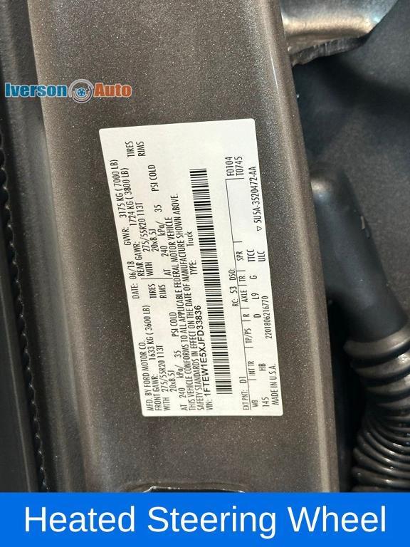 used 2018 Ford F-150 car, priced at $26,995