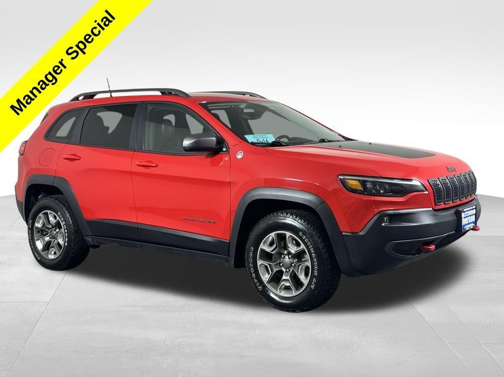 used 2019 Jeep Cherokee car, priced at $20,725