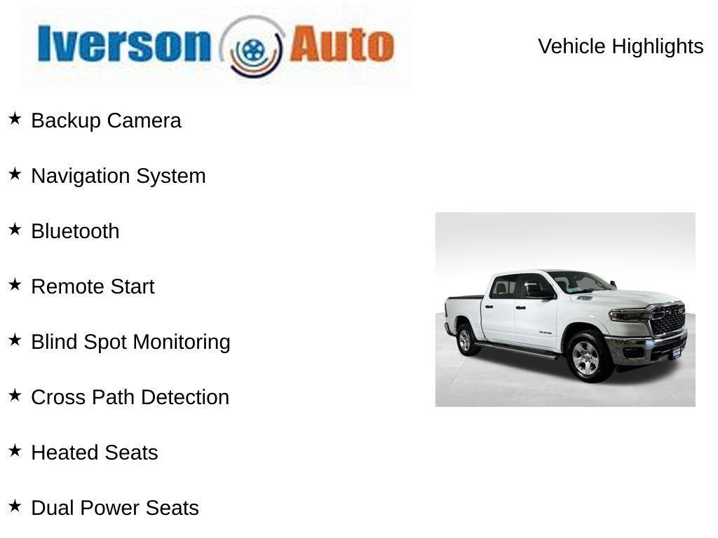 used 2025 Ram 1500 car, priced at $43,295