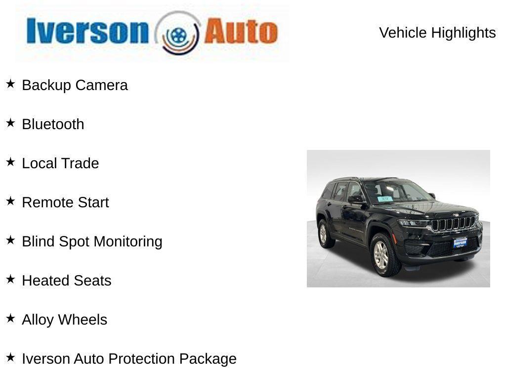 used 2022 Jeep Grand Cherokee car, priced at $27,495