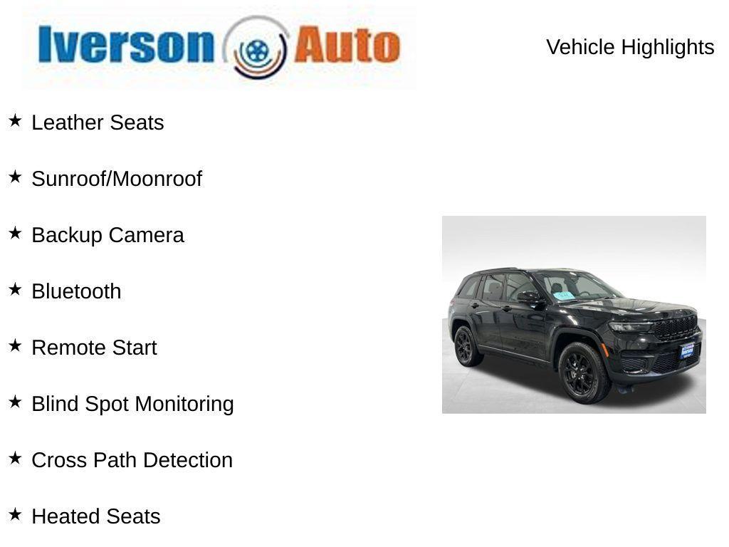used 2024 Jeep Grand Cherokee car, priced at $35,295
