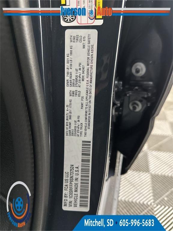 new 2025 Ram 1500 car, priced at $58,145