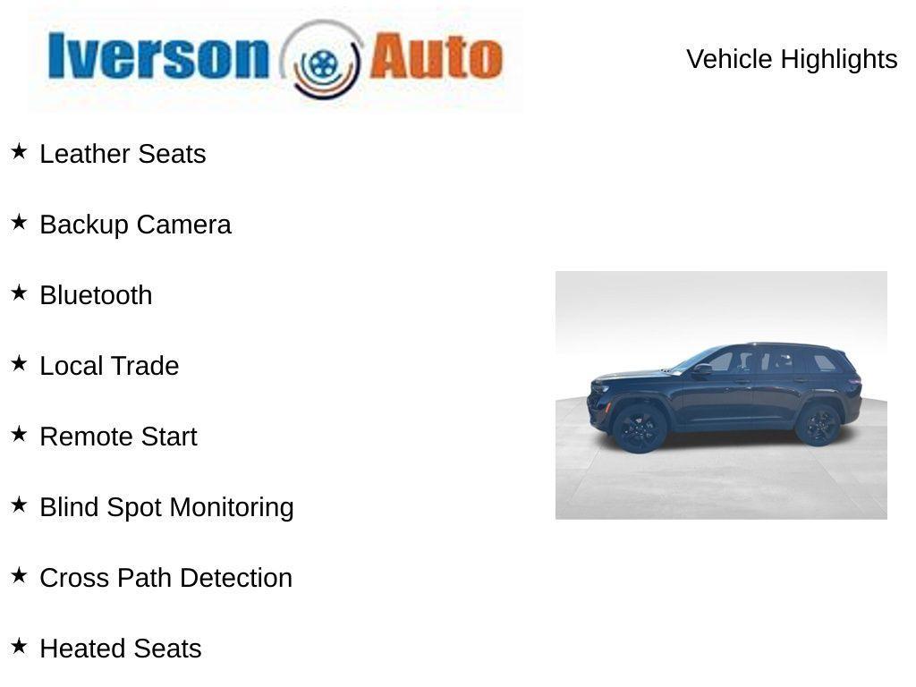 used 2022 Jeep Grand Cherokee car, priced at $34,495