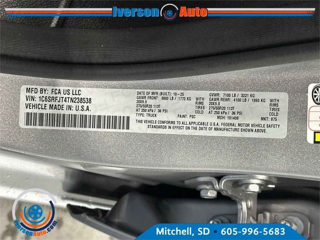 new 2026 Ram 1500 car, priced at $61,179