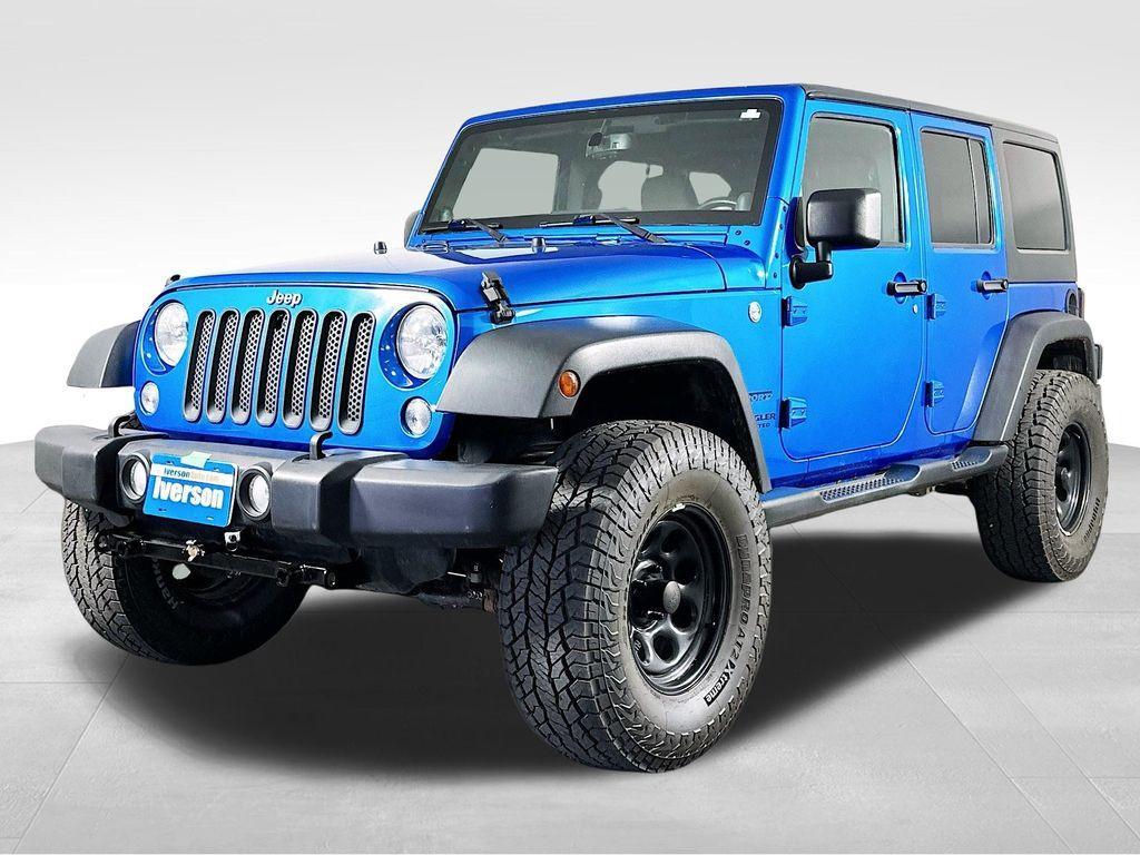 used 2014 Jeep Wrangler Unlimited car, priced at $18,995