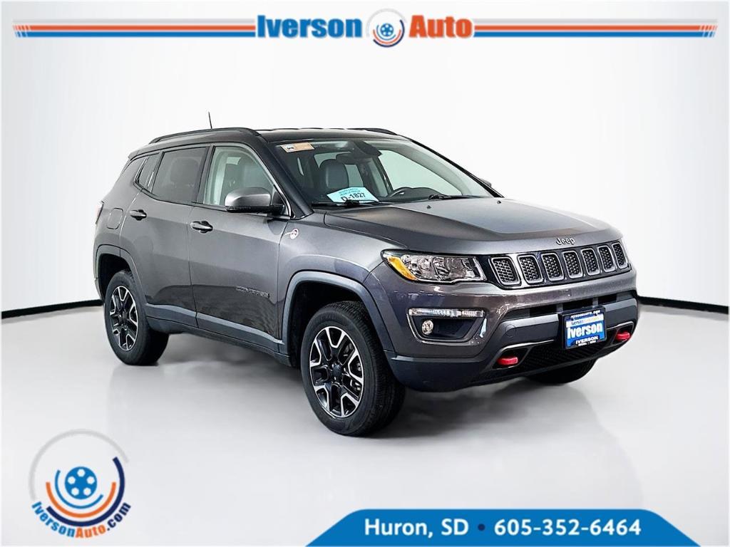 used 2019 Jeep Compass car, priced at $18,495