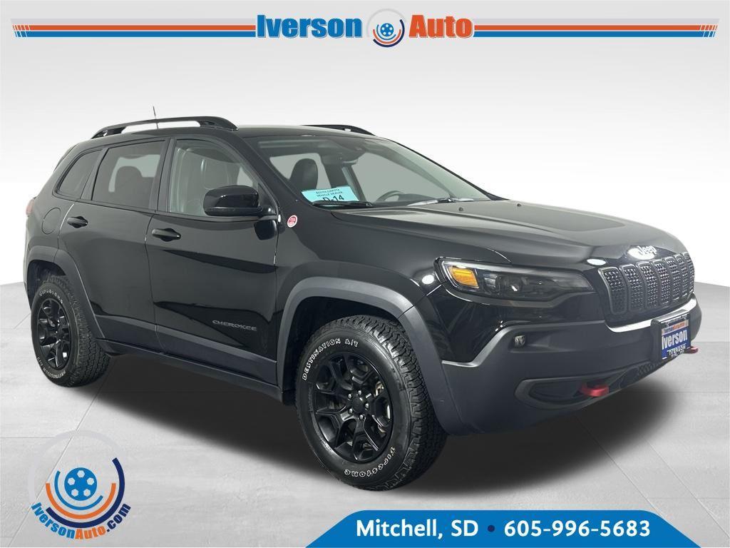used 2022 Jeep Cherokee car, priced at $27,595