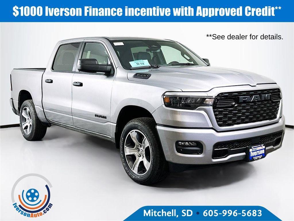 new 2025 Ram 1500 car, priced at $46,170