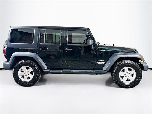 used 2012 Jeep Wrangler Unlimited car, priced at $16,495