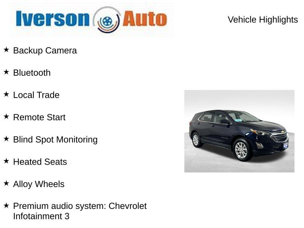 used 2020 Chevrolet Equinox car, priced at $17,595