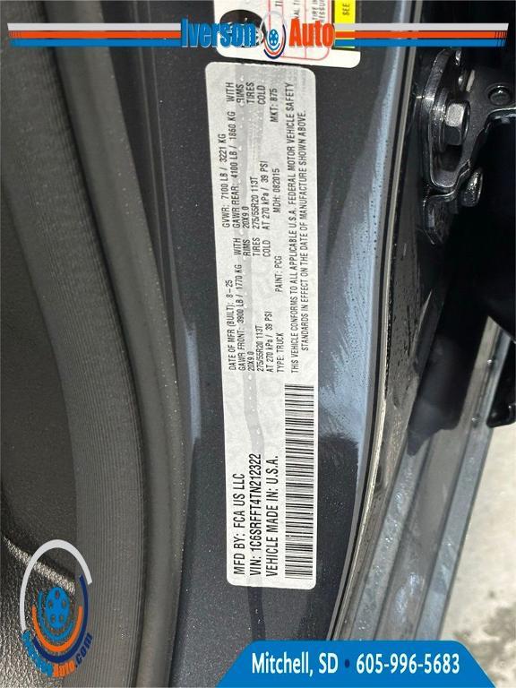 new 2026 Ram 1500 car, priced at $55,914