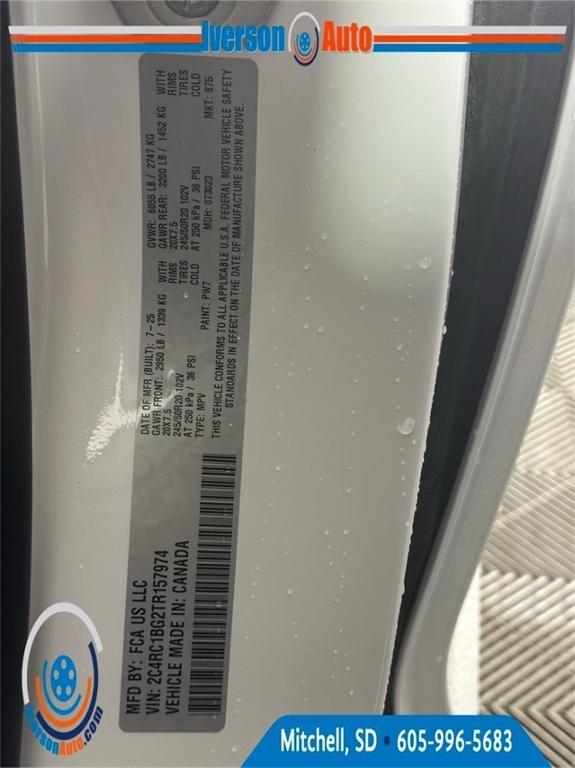 new 2026 Chrysler Pacifica car, priced at $41,823