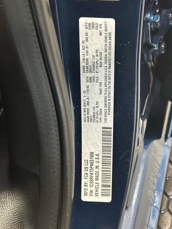 used 2023 Ram 1500 car, priced at $43,995