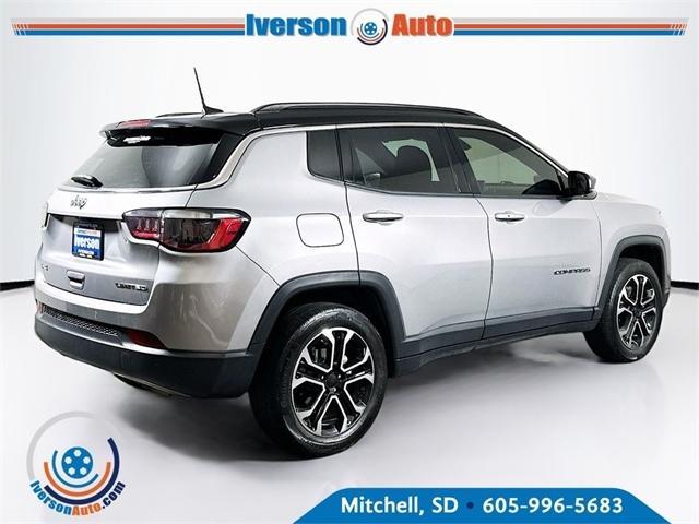 used 2023 Jeep Compass car, priced at $24,595