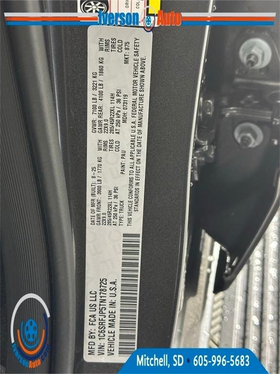 new 2026 Ram 1500 car, priced at $65,089