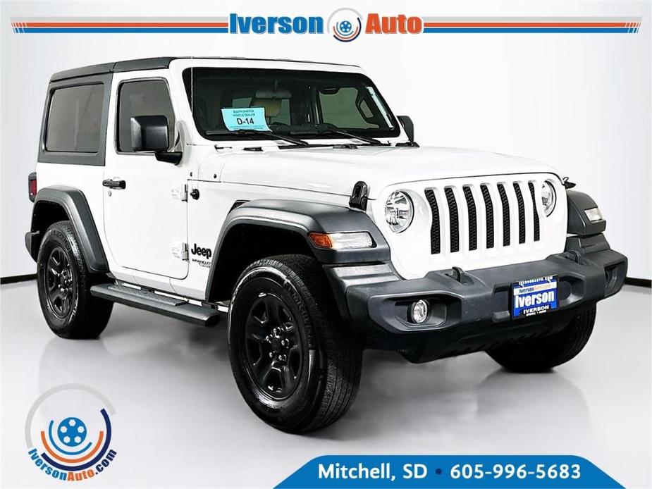 used 2021 Jeep Wrangler car, priced at $28,970