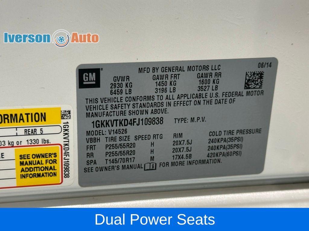 used 2015 GMC Acadia car, priced at $10,795