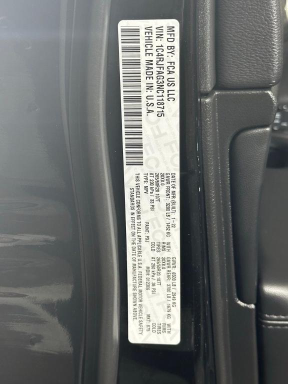 used 2022 Jeep Grand Cherokee WK car, priced at $28,995