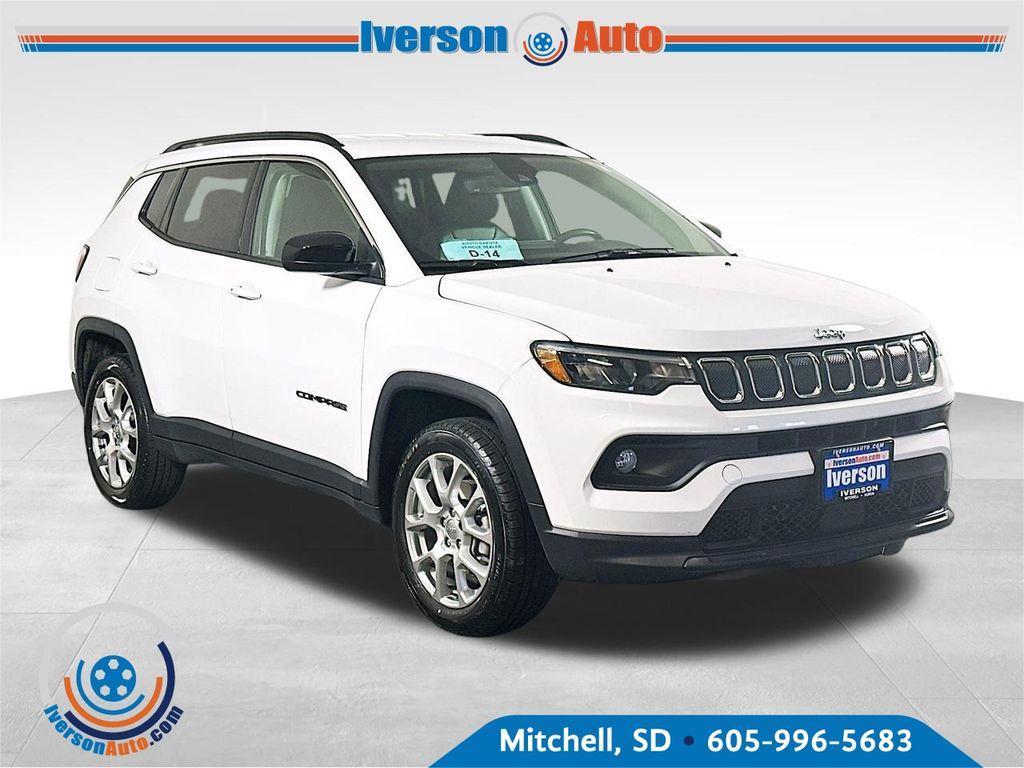 used 2022 Jeep Compass car, priced at $21,995