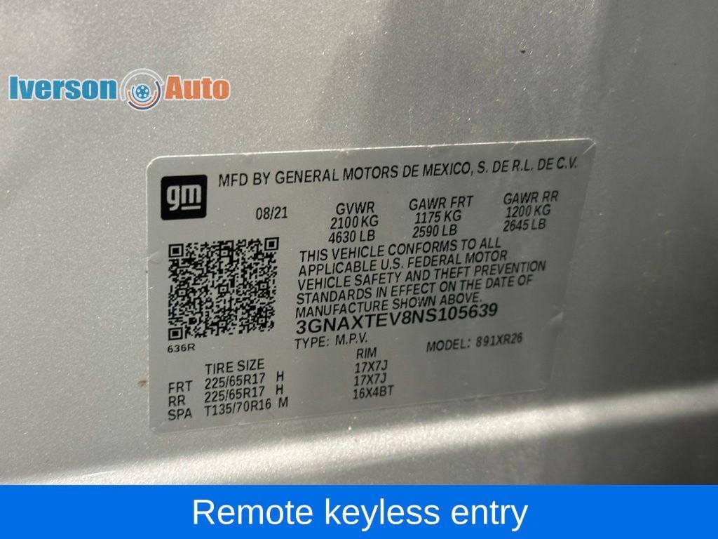 used 2022 Chevrolet Equinox car, priced at $22,795