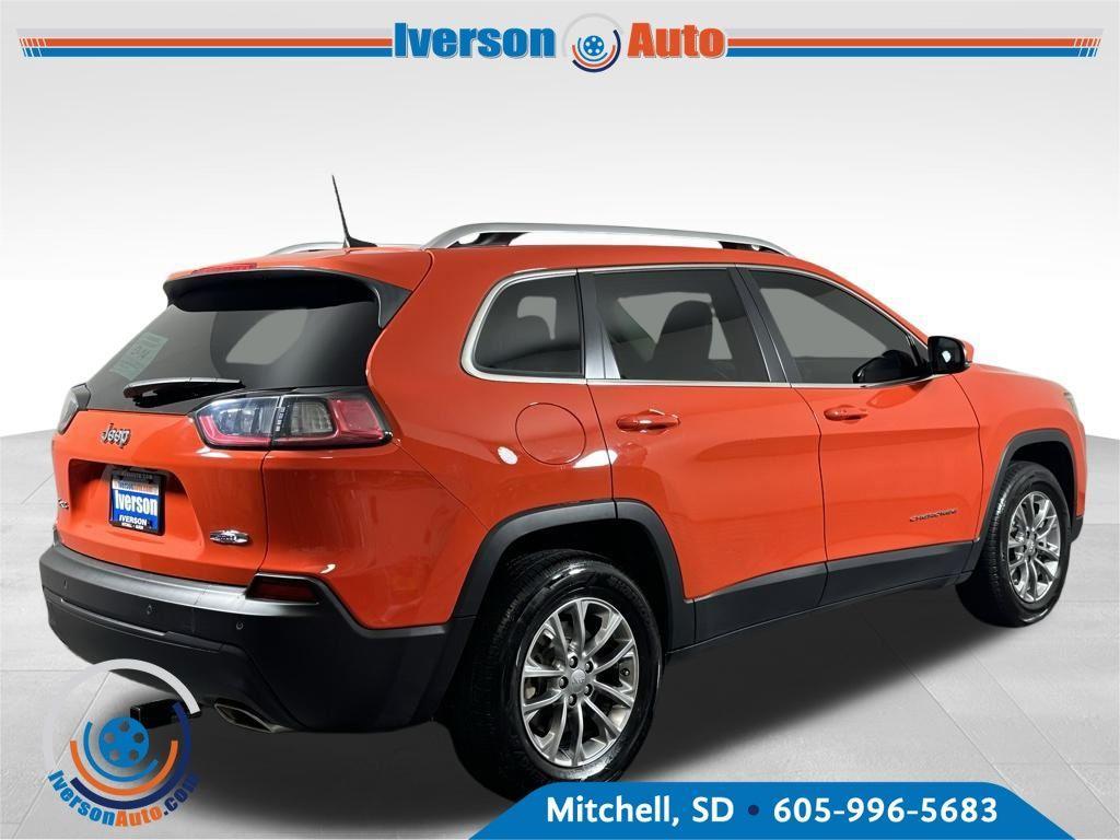 used 2021 Jeep Cherokee car, priced at $22,425