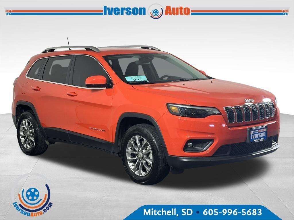 used 2021 Jeep Cherokee car, priced at $22,425