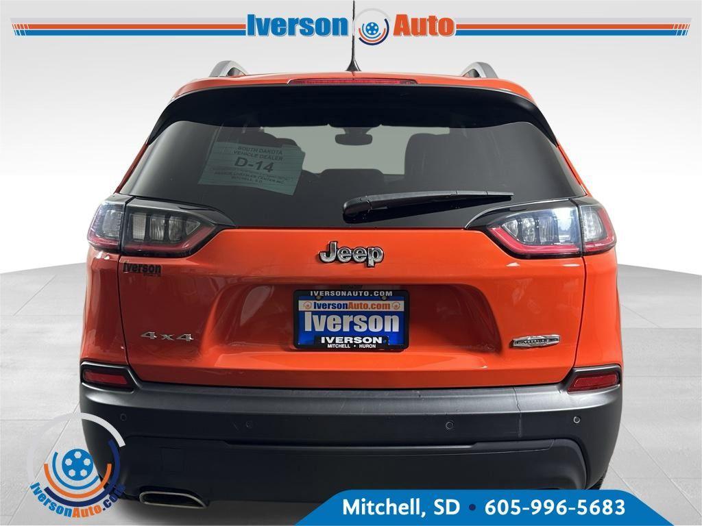 used 2021 Jeep Cherokee car, priced at $22,425