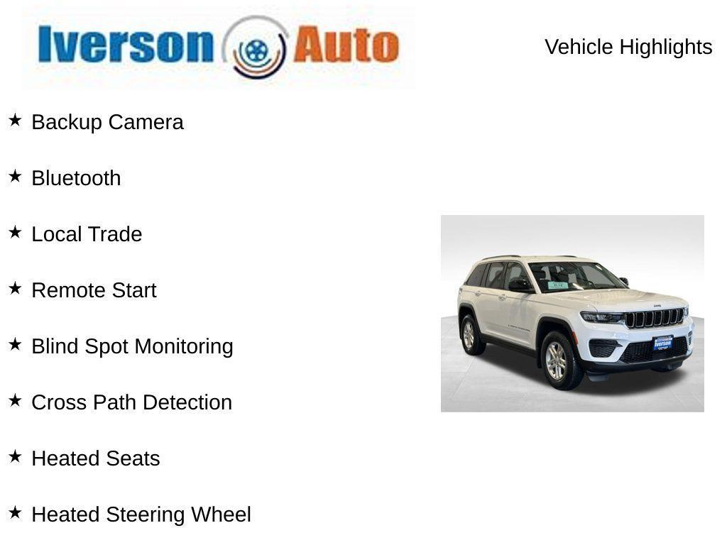 used 2022 Jeep Grand Cherokee car, priced at $27,995