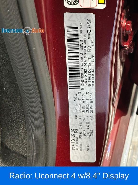 used 2019 Ram 1500 car, priced at $35,625