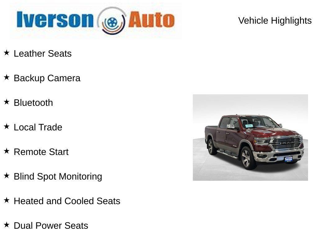 used 2019 Ram 1500 car, priced at $35,625