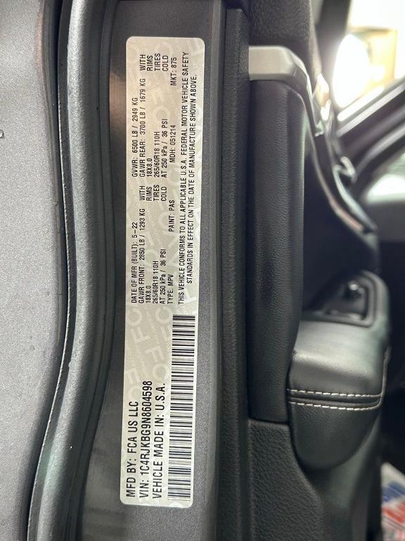 used 2022 Jeep Grand Cherokee L car, priced at $33,495