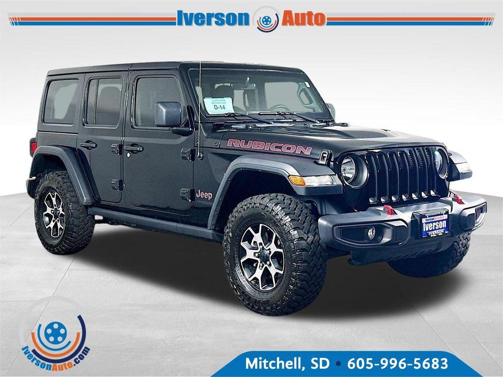 used 2021 Jeep Wrangler Unlimited car, priced at $39,125