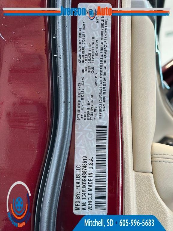 new 2025 Jeep Grand Cherokee L car, priced at $44,701