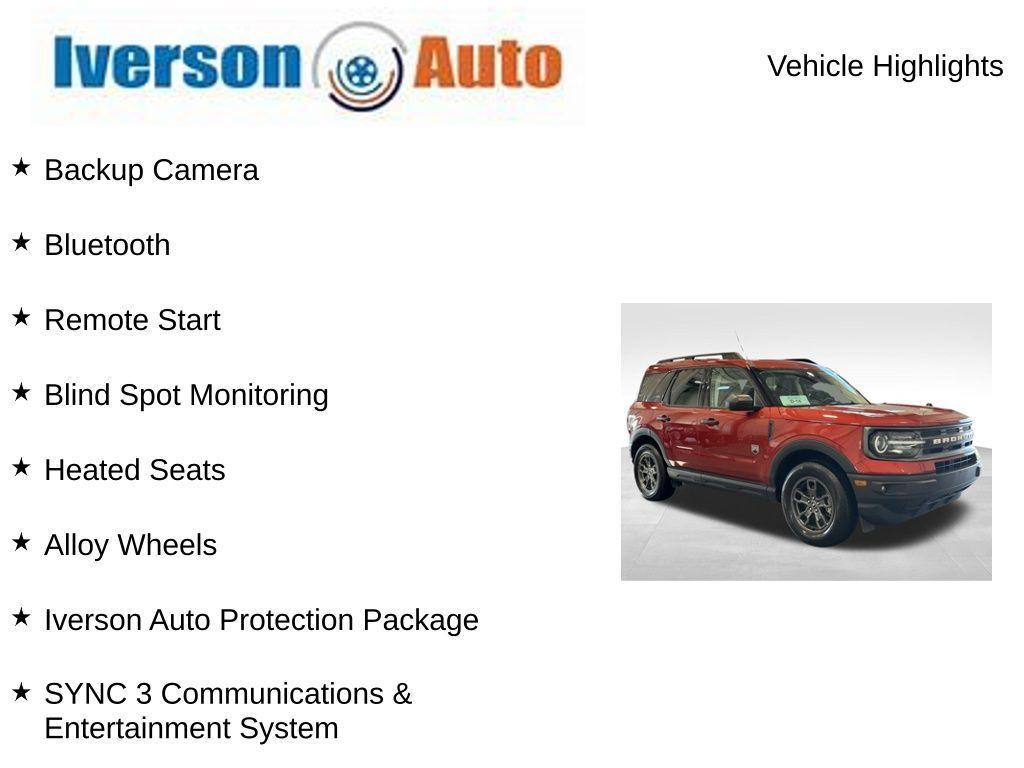 used 2023 Ford Bronco Sport car, priced at $26,725