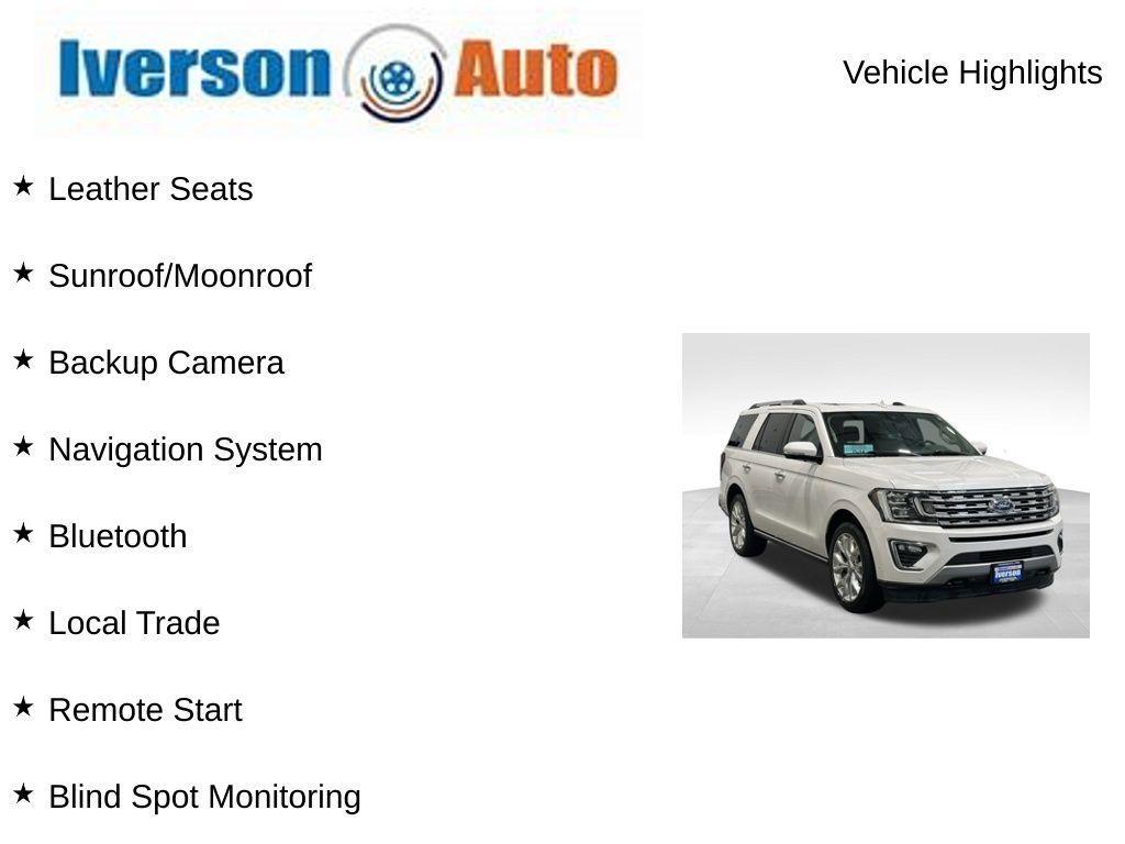 used 2019 Ford Expedition car, priced at $30,595