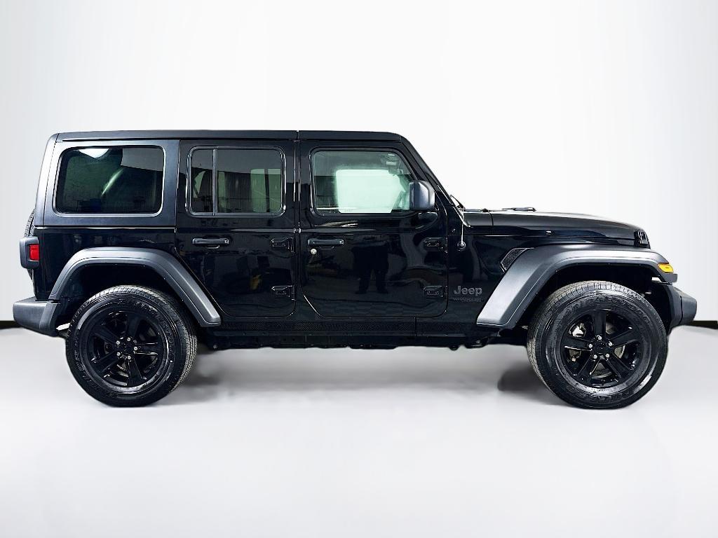 used 2022 Jeep Wrangler Unlimited car, priced at $30,895