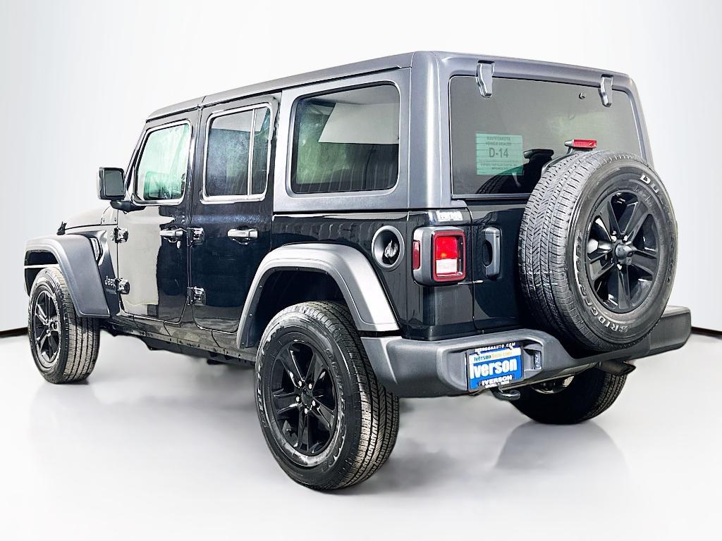 used 2022 Jeep Wrangler Unlimited car, priced at $30,895