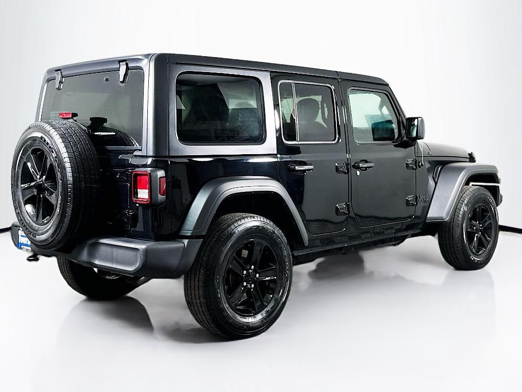 used 2022 Jeep Wrangler Unlimited car, priced at $30,895