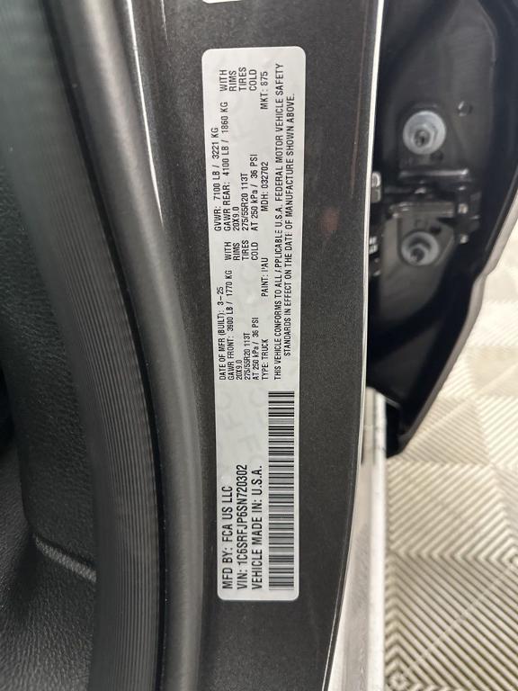 new 2025 Ram 1500 car, priced at $65,141