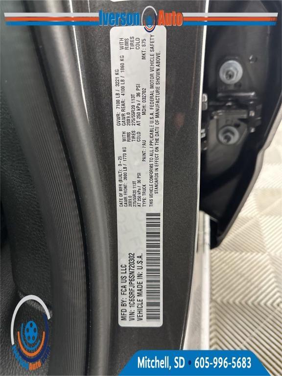 new 2025 Ram 1500 car, priced at $57,634