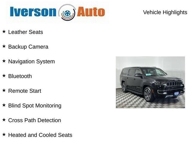 used 2023 Jeep Wagoneer L car, priced at $45,995