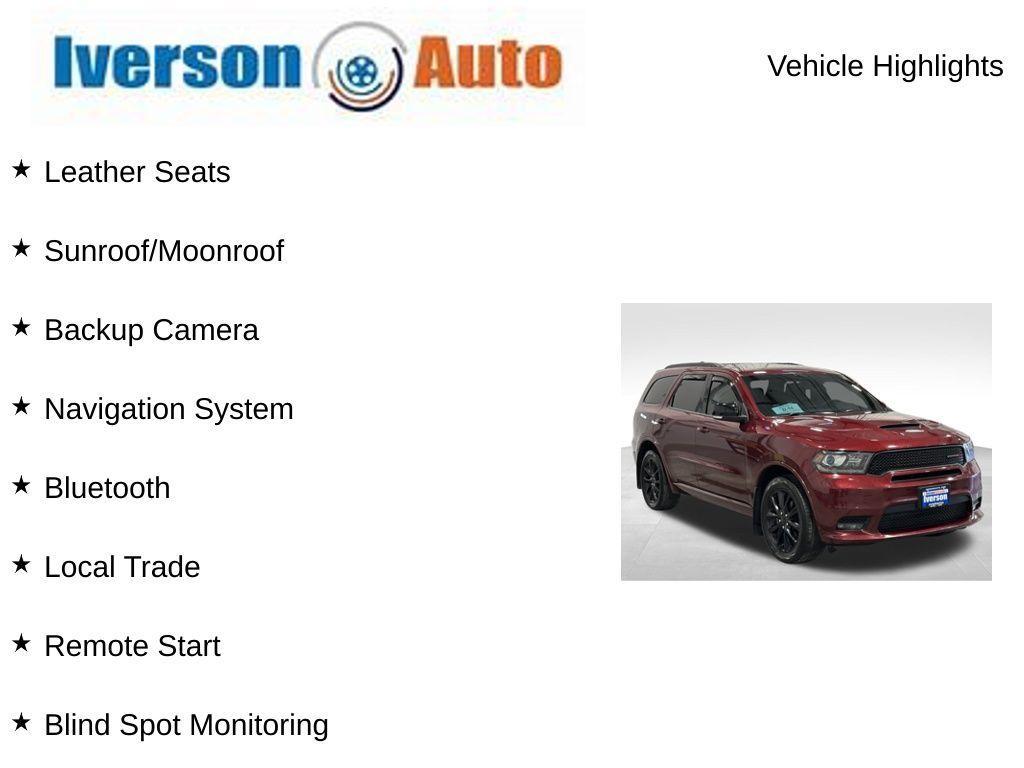 used 2018 Dodge Durango car, priced at $20,875