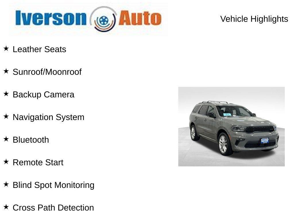 used 2023 Dodge Durango car, priced at $29,975