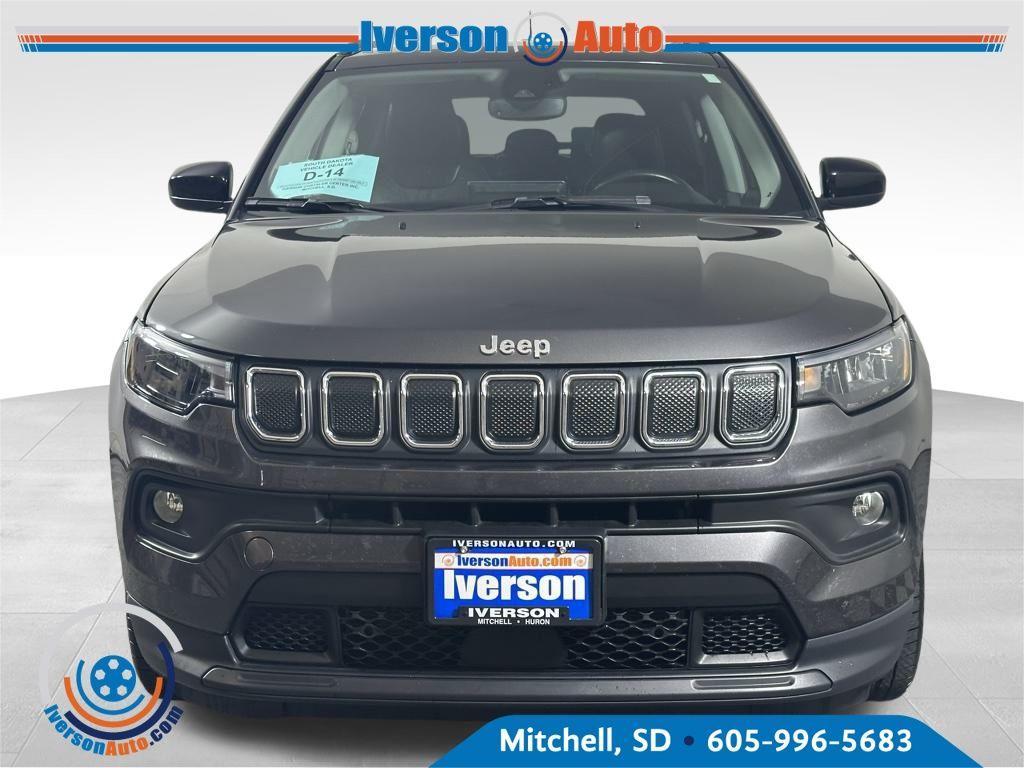 used 2022 Jeep Compass car, priced at $22,490