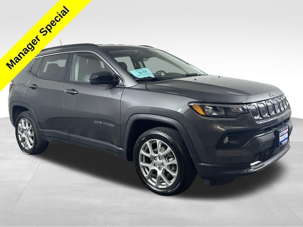 used 2022 Jeep Compass car, priced at $21,825