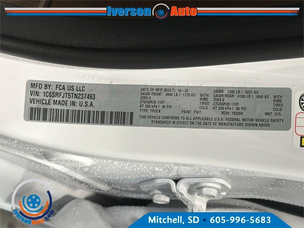 new 2026 Ram 1500 car, priced at $60,907